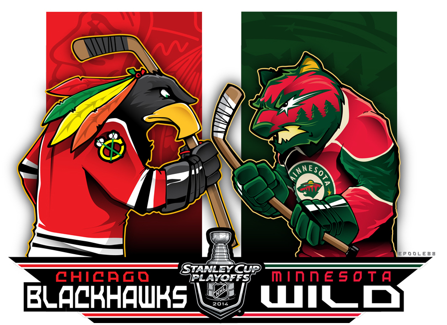 Por que não foi Off-side? Blackhawks x Wild