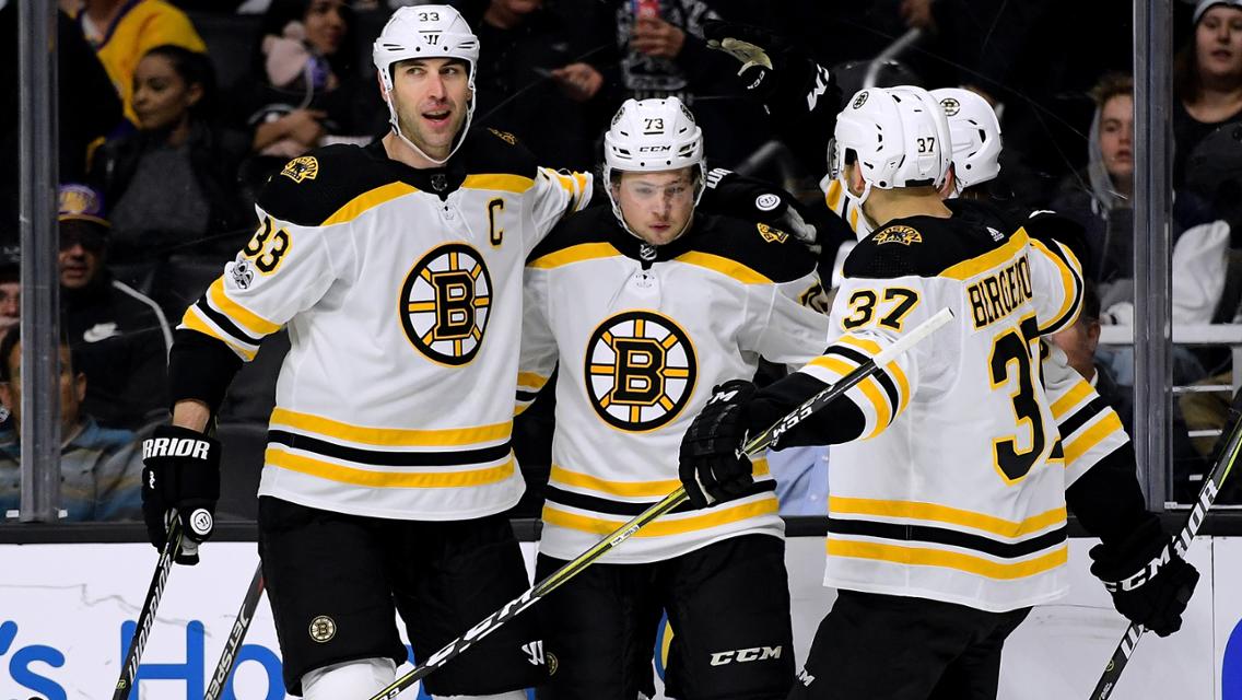 A incrível sequência de pontos do Boston Bruins