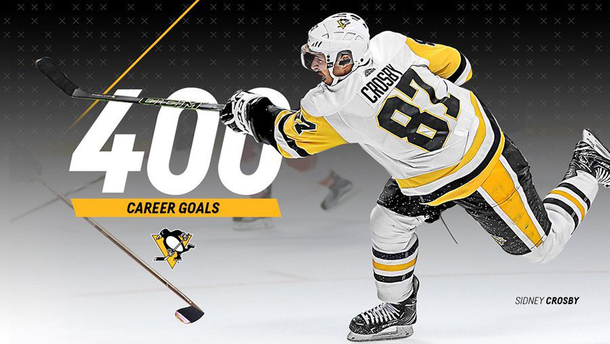 Crosby chega aos 400 gols