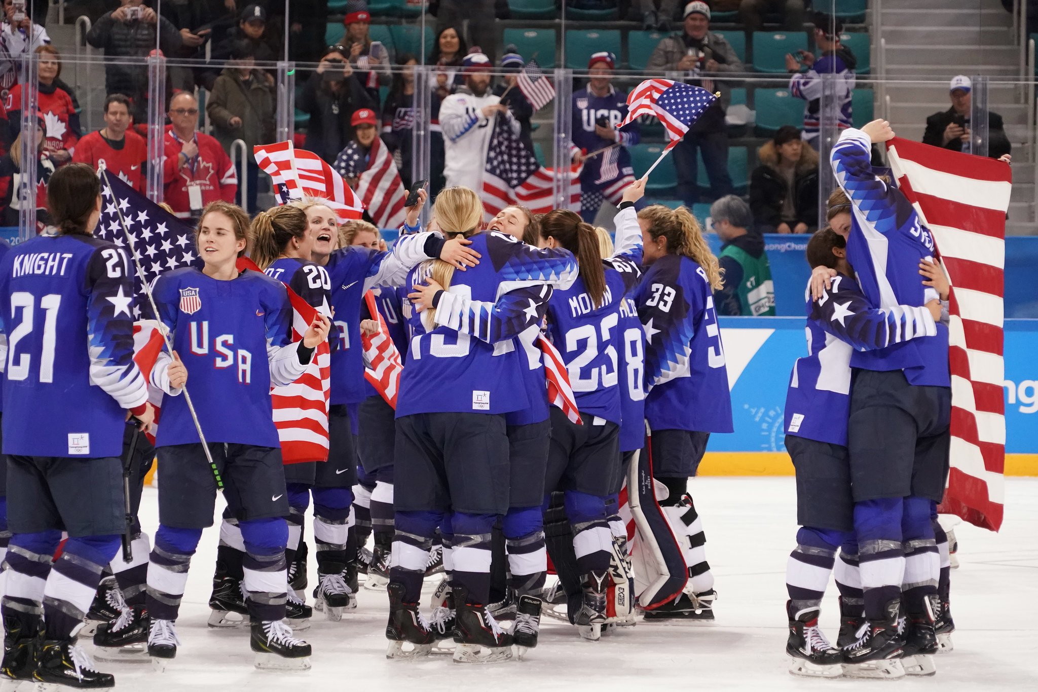 Ouro Olímpico finalmente das americanas