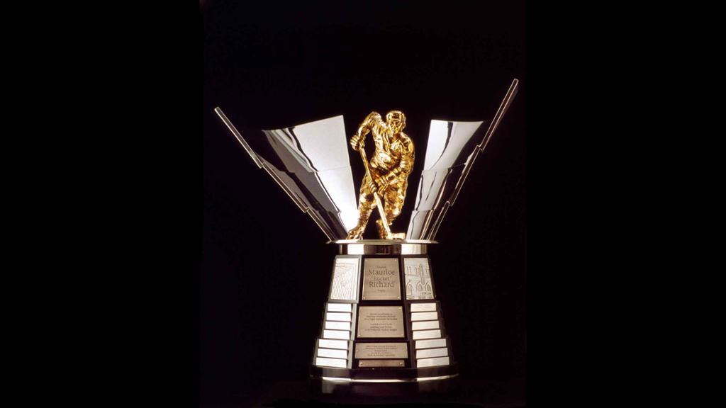 Quem leva o troféu Maurice Rocket Richard?