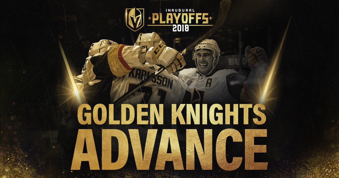 Vegas varre Los Angeles dos Playoffs