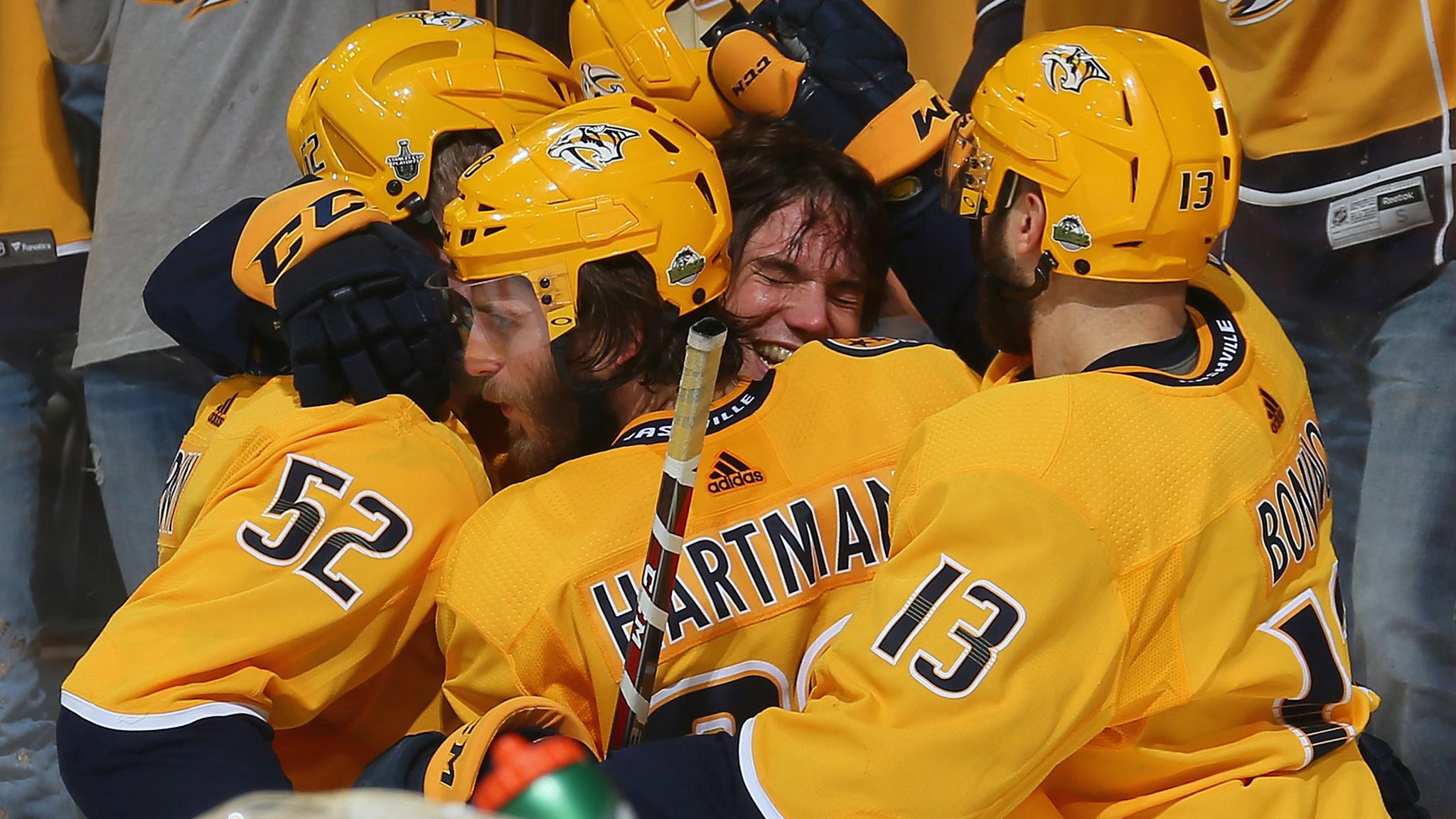 Washington e Nashville vencem Jogos 2 e empatam séries