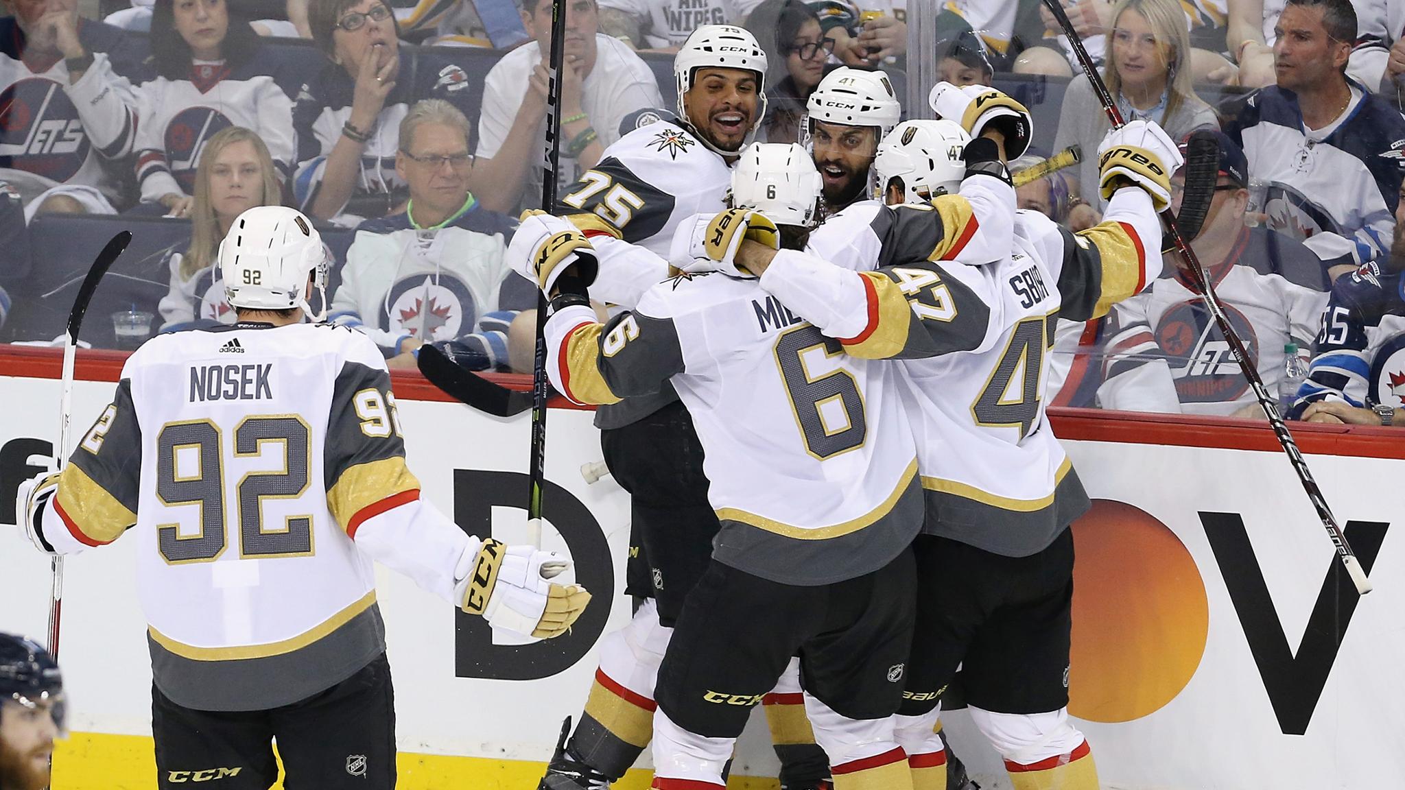 Vegas se classifica para a final da Stanley Cup em sua temporada inaugural.