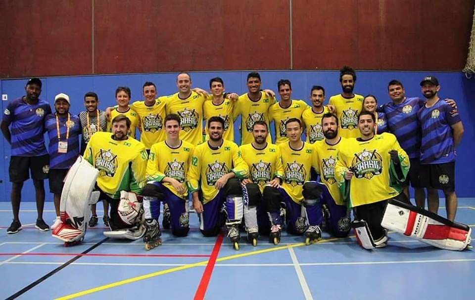 Brasil conquista 11º lugar no hockey inline