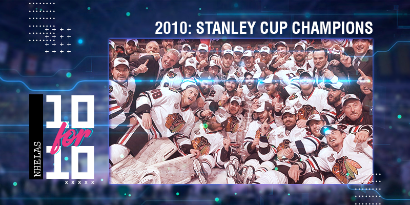 Blackhawks e a conquista da Stanley Cup em 2010