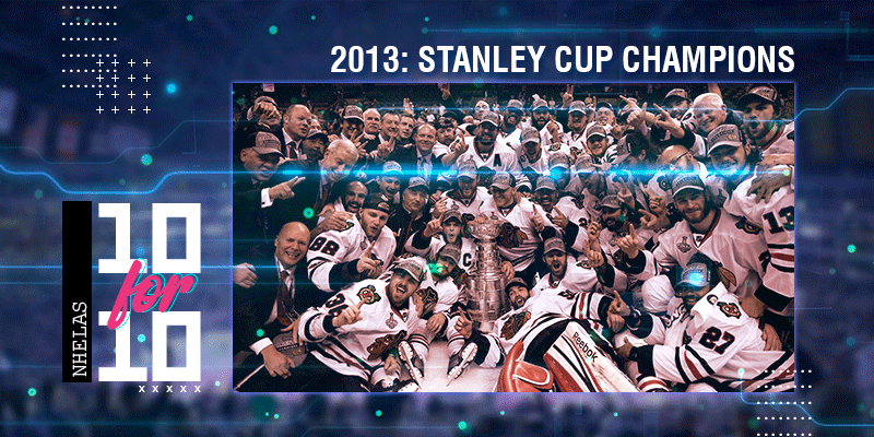 A conquista da Stanley Cup em 2013 pelos Blackhawks