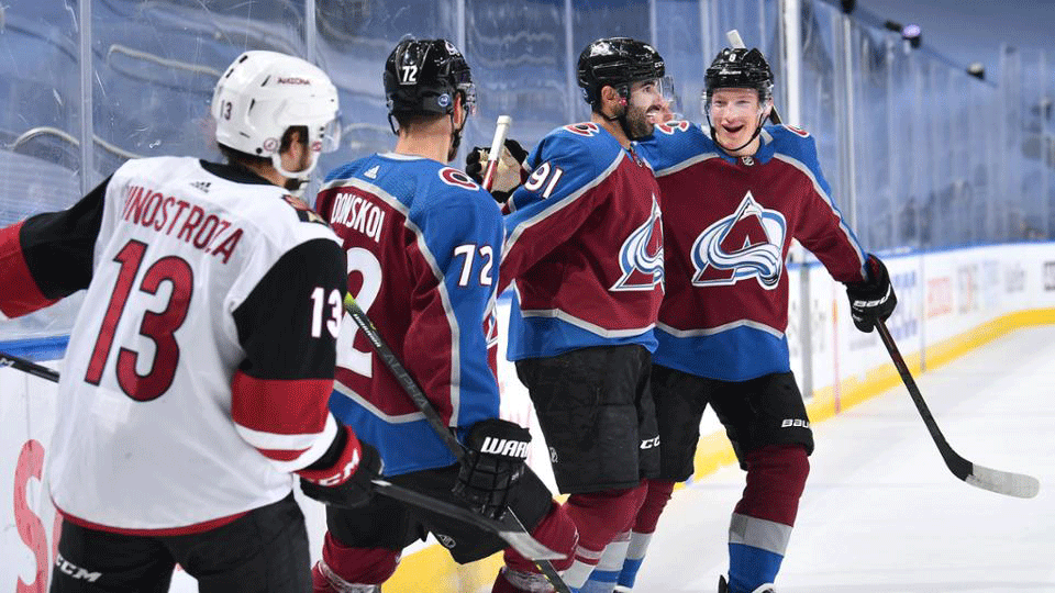 Avalanche faz dois “7 a 1” na série e avança ao segundo round