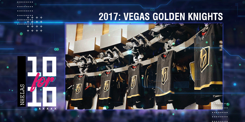 A nova franquia Vegas Golden Knights