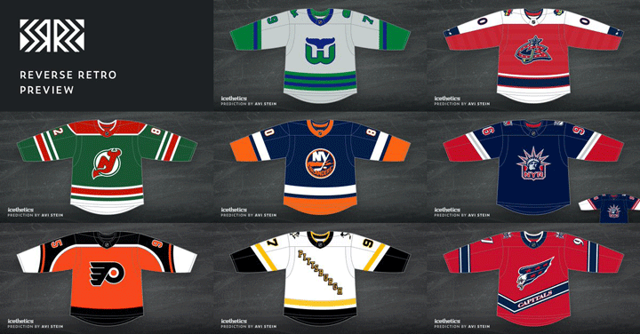 Novos uniformes Reverse Retro da Divisão Metropolitana