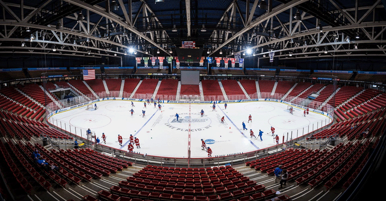Arena Herb Brooks em Lake Placid, Nova York
