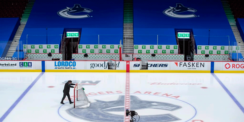 Vancouver Canucks ainda fora do gelo em meio a surto de COVID-19