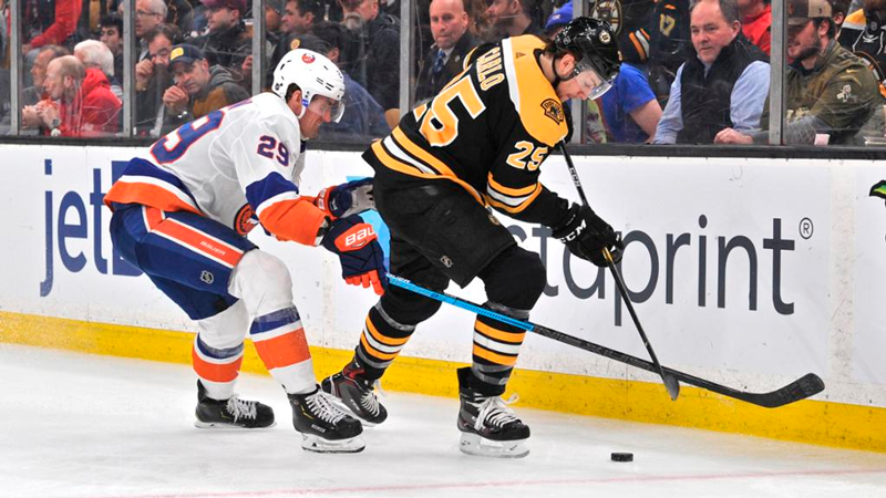 Boston Bruins e New York Islanders se enfrentam na Rodada 2 dos playoffs