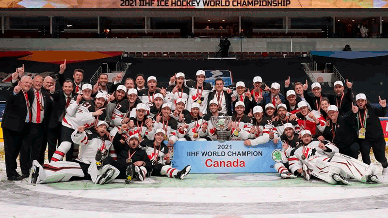 Canadá vence Mundial da IIHF de 2021