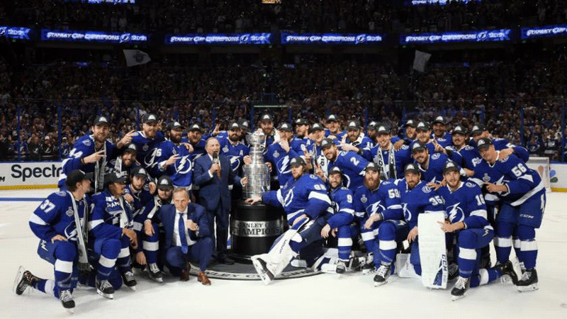 Tampa Bay Lightning vence Jogo 5 e é campeão da Stanley Cup