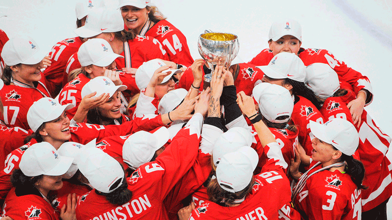 Women’s Worlds: Canadá conquista o ouro no Mundial Feminino